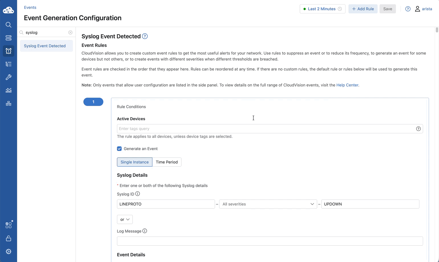 Lab 9 - Custom Event Tracking - Arista ATD Lab Guides