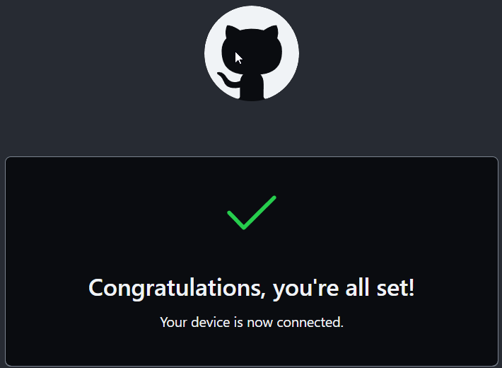 VS Code Git Login Complete