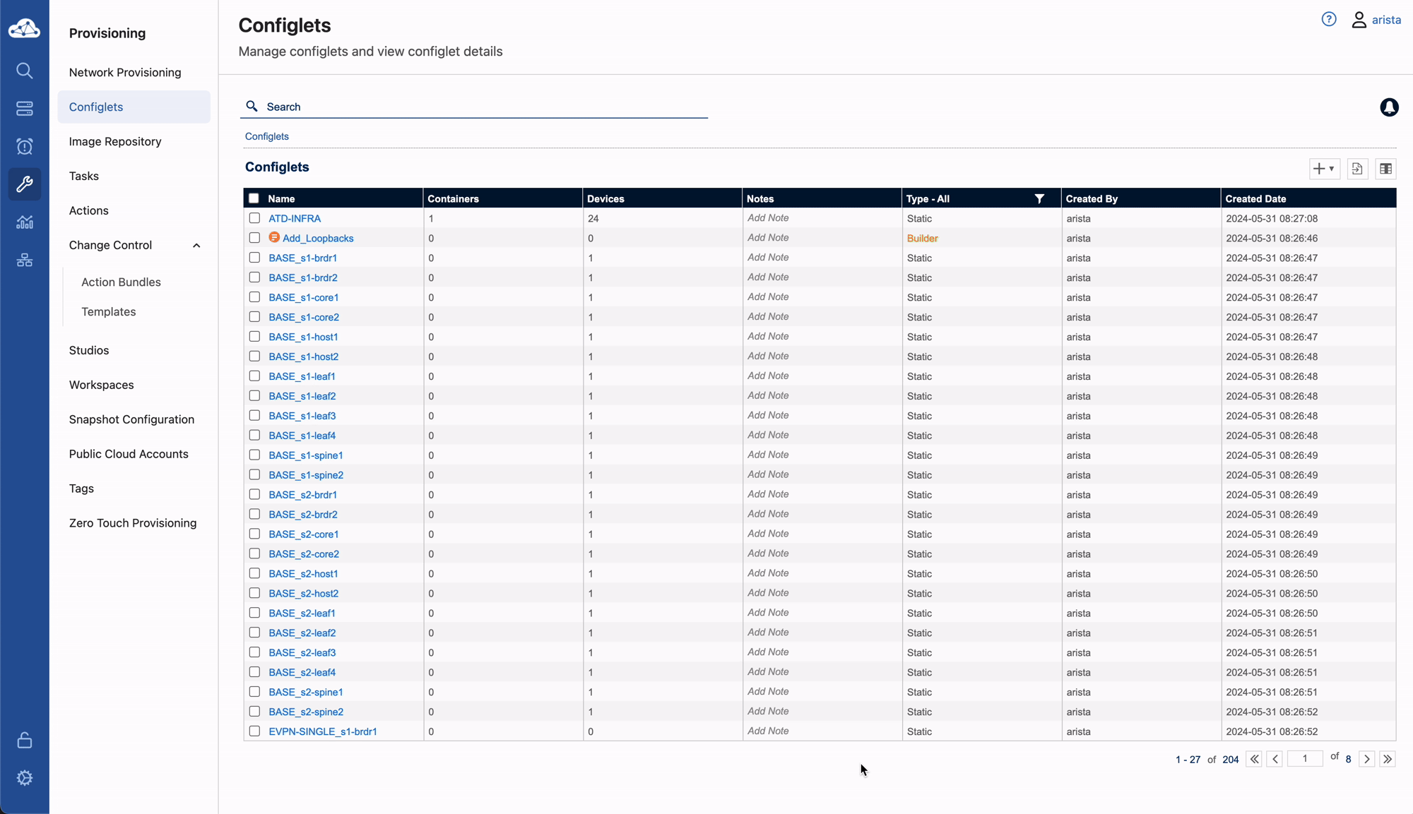 Configlet 1